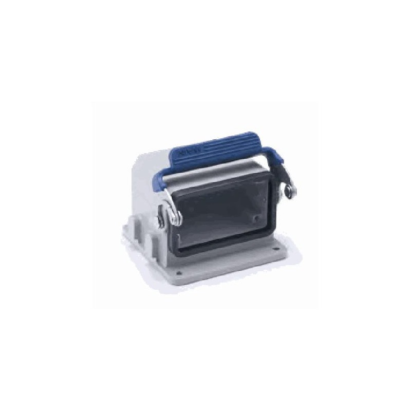 Embase encastrée 10B, Aluminium moulé sous pression, IP65, Sortie horizontale